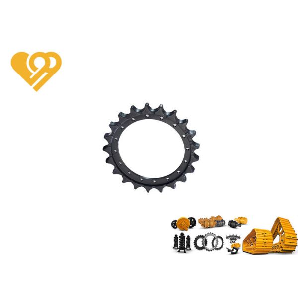 HITACHI EX30 Track Drive Sprocket with G33MnCrMo5 Material and HRC 48-56
