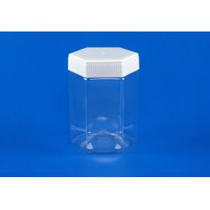 Wholesale High Durability Empty Plastic Cans 67MM Caliber With Screw Lid 630Ml from china suppliers