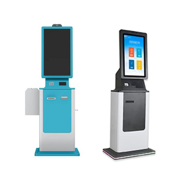Quality ODM/OEM Touch Screen Self Kiosk Ticket Printer Passport Scanner Cash Receipter Self Sevice Payment Kiosks for sale