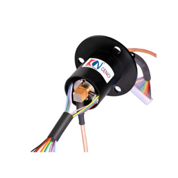 Quality 12 Circuits 2A Capsule Slip Ring With RF Coaxial DC-3GHz Low Noise for sale