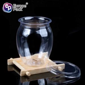 Eco-friendly PET round ice cream cups plastic dessert cups with lids Ice cream