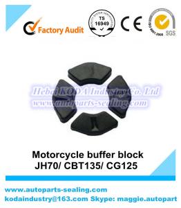 Wholesale Motorcycle Damping Rubber Block/ Motorcycle buffer block  JH70/CBT135/CG125 from china suppliers