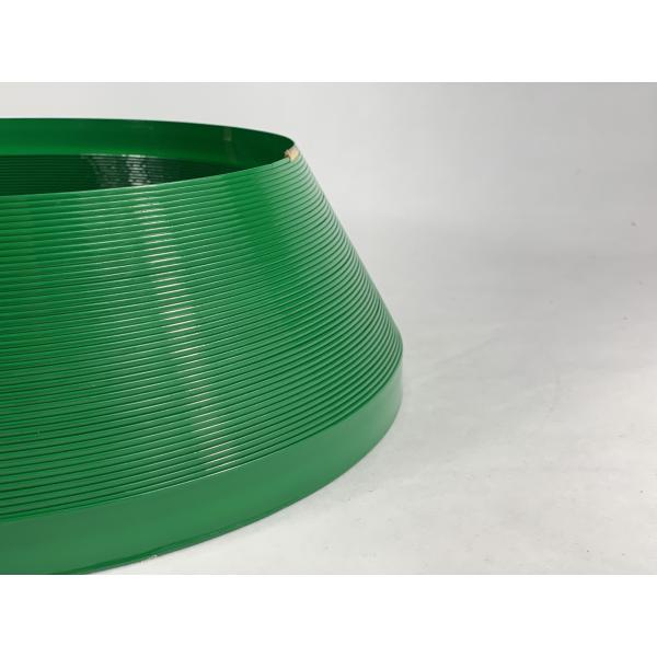 Aluminum Core Green Color Plastic Trim Cap 2 CM Width Waterproof For LED Signs Making