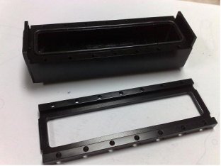 Black Anodized Aluminum Precision with O-ring parts, Accurate Precision