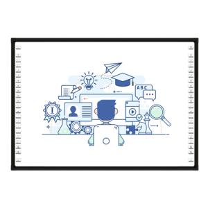 90 inch Classroom infrared Interacitve Whiteboard Projector whiteboard