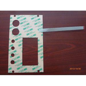 Custom PET Waterproof Flexible Membrane Overlay Panels With 3m Adhesive