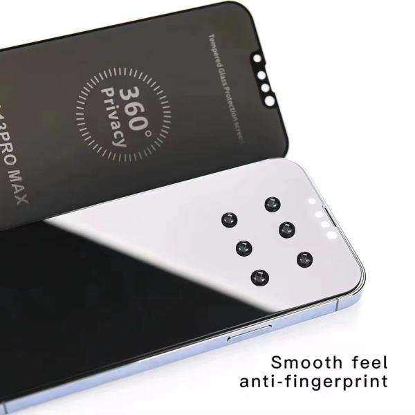 180U Glue Anti Shock Phone Privacy Screen Protector 360 Anti Spy