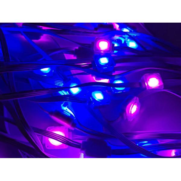 24V String Point Smart Eaves Lighting Holiday Ambilight 100ft RGBIC LED