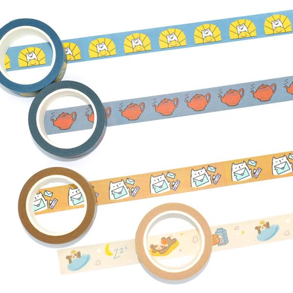 Quality Washi Paper Masking Tape Washi Tape Custom Dispenser Printing Washi Masking Tape For Child for sale