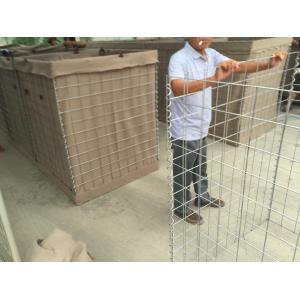 Welded wire rope mesh gabion bastio and hesco barrier