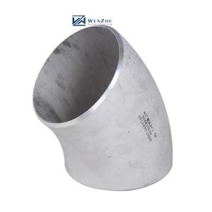 Wholesale Stainless Steel 304 316 45 Degree Long Radius Elbow 1&quot;-4&quot; DN25-DN100 Head Code Cylindrical from china suppliers