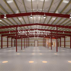 Large Span Pre-Engineered Steel Structure Warehouse with Modern Design