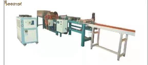 Quality Full Automatic Two Sheets One Time Beeswax Press Machine And Foundation Machine for sale