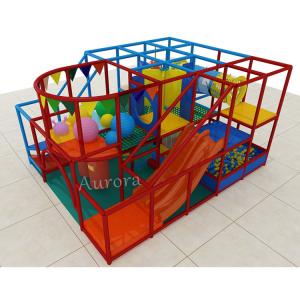 Custom Size Childrens Indoor Playground Equipment Play And Slide Soft Play