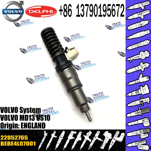 MD13 US10 Diesel Engine Fuel Electronic Unit Injector BEBE4L07001 For VOL 22052765