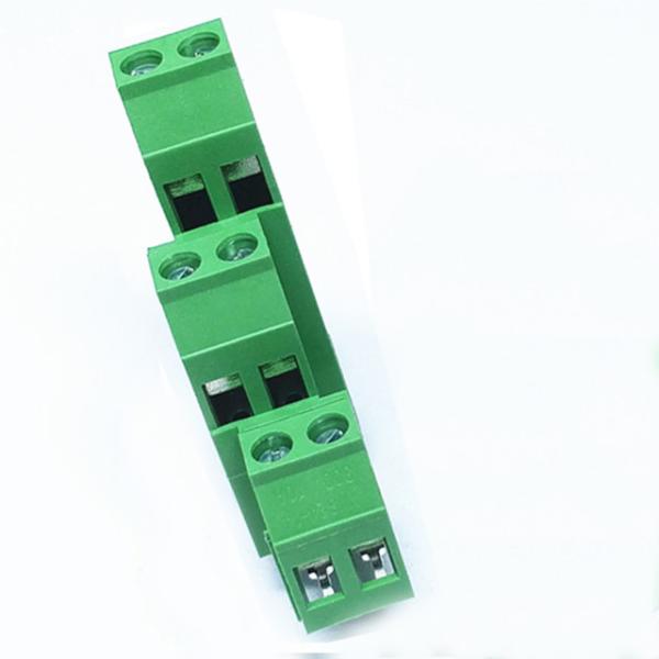 three rows PCB screw terminal blocks 5.00/5.08mm ptch through hole dip type