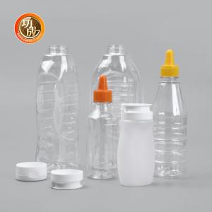 Flip Cap Plastic Squeeze Sauce Bottle 230ml 250ml 500ml 1000ml For Tomato