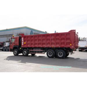 HOWO Dump Truck Tipper Truck with 400L Fuel Tank EURO II/III Emission Standard