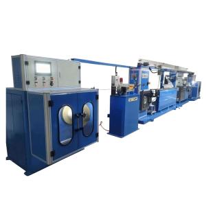 ETFR / FEP / PFA Material Cable Extruder Machine for Wire Making