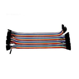 20cm Solderless Arduino Breadboard Jumper Wires Male To Female , 40pcs 1P-1P Pin