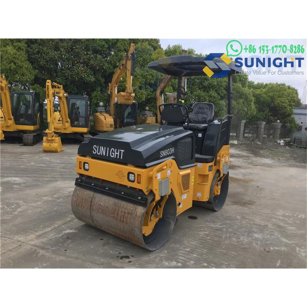 Road Roller Caterpillar SN803H Road Construction Machine Single Drum Road Construction Roller