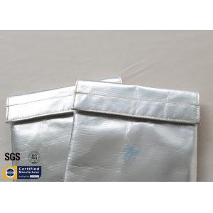 1022℉ Fireproof Document Bag 17X27CM Non Irritating Fiberglass Pouch Durable