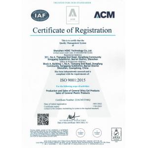 Shenzhen Hongxiangcheng Technology Co., Ltd. Certifications