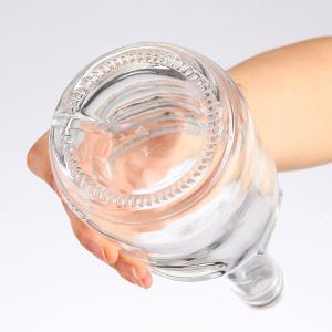 Transparent 750ml Glass Bottle for Coffee Custom Label Vodka Whisky Rum Gin