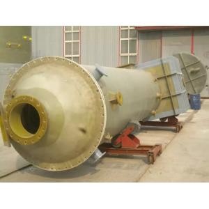 1400mm Green FRP Horizontal Tank 1200 Gallon For Finely Processed Underground