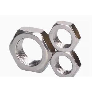 M12 M16 Stainless Steel Hex Head Thin Metal Nut SS304 SS316 A2-70 A4-80 DIN934