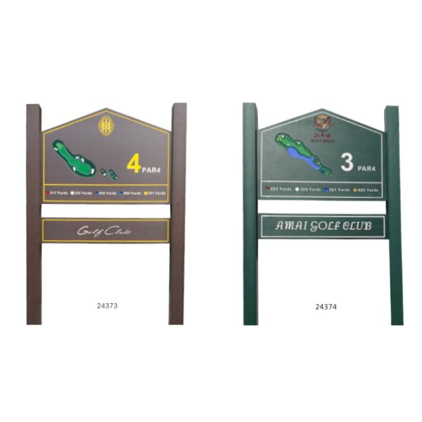 Laminated Plastic Tee Singnage