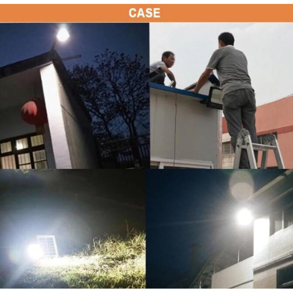 Integrated Security Outdoor Solar Sensor Flood Light 40W Waterproof High Brightness