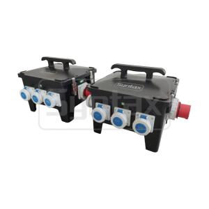 Syntax MP24 32A Portable Rubber Power Distro With RCBOs & MCBs Protection For
