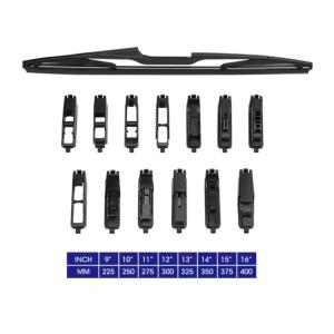 Wholesale Weatherproof Auto Composite Wiper High Density Rain Quiet Windshield Wipers from china suppliers