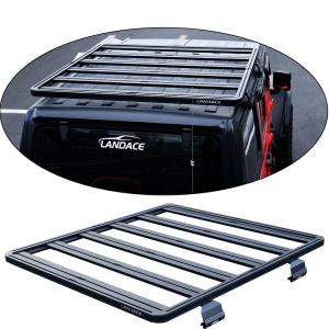 Wholesale 4x4 Roof Rack Gutter Mount Universal Car Roof Carrier Luggage for Jeep Wrangler JL from china suppliers