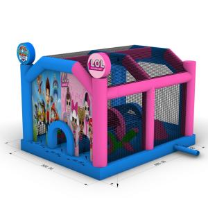 Commercial Inflatable Bounce House Castle Combo Inflatable Bouncy Jumping Castle