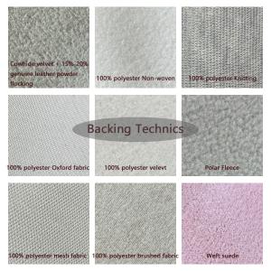 Abrasion Resistant PVC Artificial Leather Embossed Fabric For Durable And