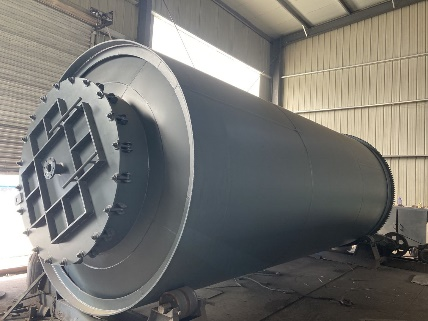 Converting Solid Waste with Normal Pressure Automatic 5-15TPD Waste Tyre Pyrolysis Machine