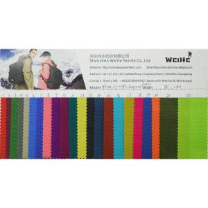 100% Polyester Jacquard Weave PU Fabric Waterproof Anti Static