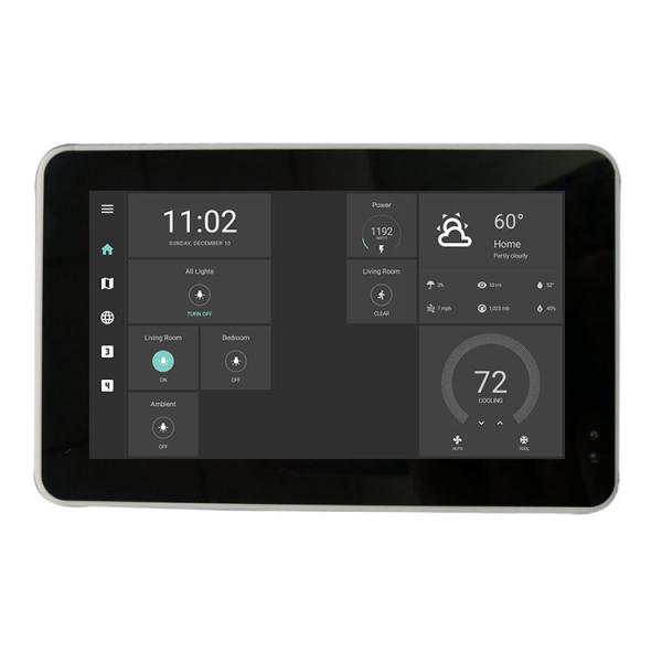 Quality 4.99 Inch Touch Wall Mounted POE Touch Tablet With Zigbee Proximity Sensor For Device Control for sale