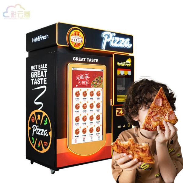 Quality 3 Minute Pizza Vending Machine Wifi Network Mode With LCD Screen Display for sale