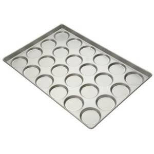 Wholesale Rk Bakeware China Foodservice 902495 4 Rows of 6 Hamburger Bun Muffin Top Pan from china suppliers