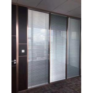 Demountable Clear Glazed Glass Partition Wall For Office 12mm