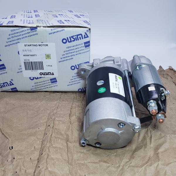 M008T60071 24V 11T 4.5KW Excavator Starter Motor For Mitsubishi Engine 6D16