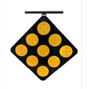 Solar LED Nine-Flash Traffic Warning Signal 5v/200mA