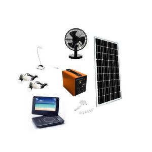 50W DC Home Portable Solar Power System