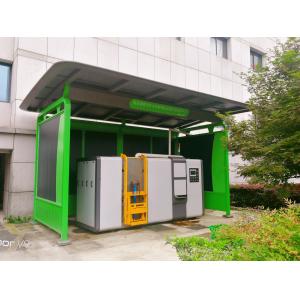 1 Ton/Day Organic Waste Decomposer Machine School Food Waste Crusher For