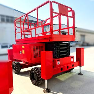 High Quality Hydraulic Lightweight Rough Aerial Self Propelled Scissor Lift