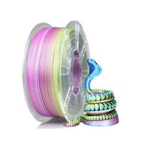 1000g Toughness Enhanced PLA Silk Tri Color Yellow Purple Blue 3d Printing