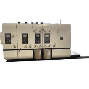 Computer Touch Screen 1-5color Printer Slotter Die Cutter Machine